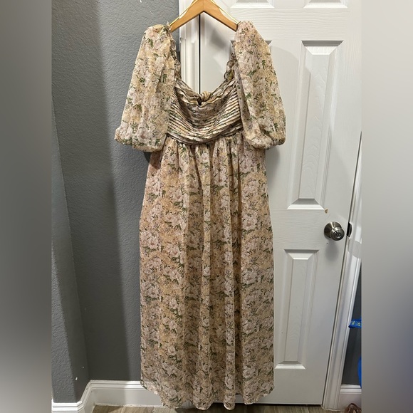 Worth collective melody maxi dress tab floral size 3XL bump friendly - Picture 2 of 12